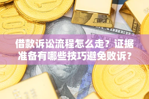 武汉借款诉讼流程怎么走？证据准备有哪些技巧避免败诉？