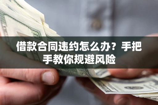 武汉借款合同违约怎么办？手把手教你规避风险