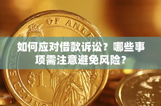 武汉如何应对借款诉讼？哪些事项需注意避免风险？