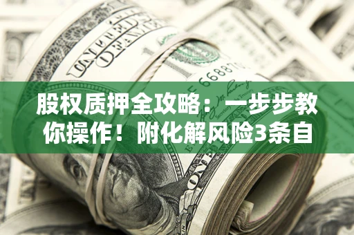 武汉股权质押全攻略：一步步教你操作！附化解风险3条自救法则