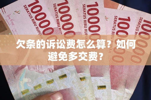 武汉欠条的诉讼费怎么算？如何避免多交费？