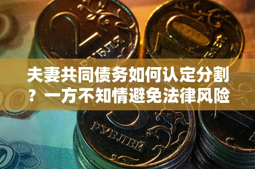武汉夫妻共同债务如何认定分割？一方不知情避免法律风险必看！